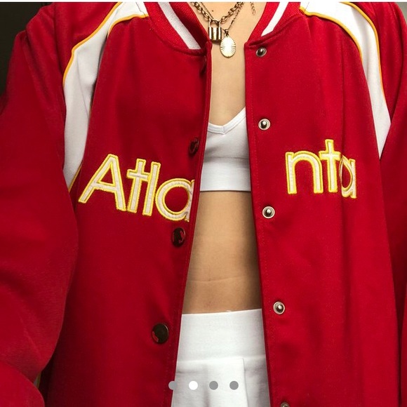 red varsity jacketโค๏ธ - Picture 2 of 4